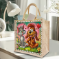Preview: Diamond Painting Tragtasche Katze und Hund